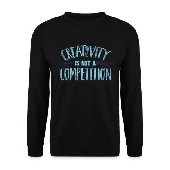 Musician - Unisex Sweatshirt - black - Front - Alina (178cm) & Michal (187cm)