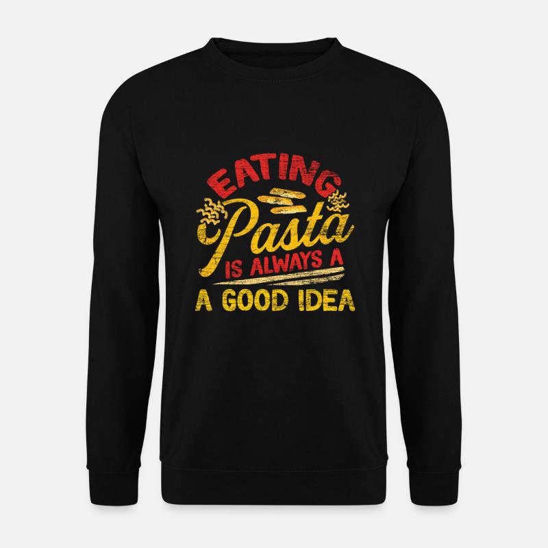 Pasta - Unisex Pullover - Schwarz