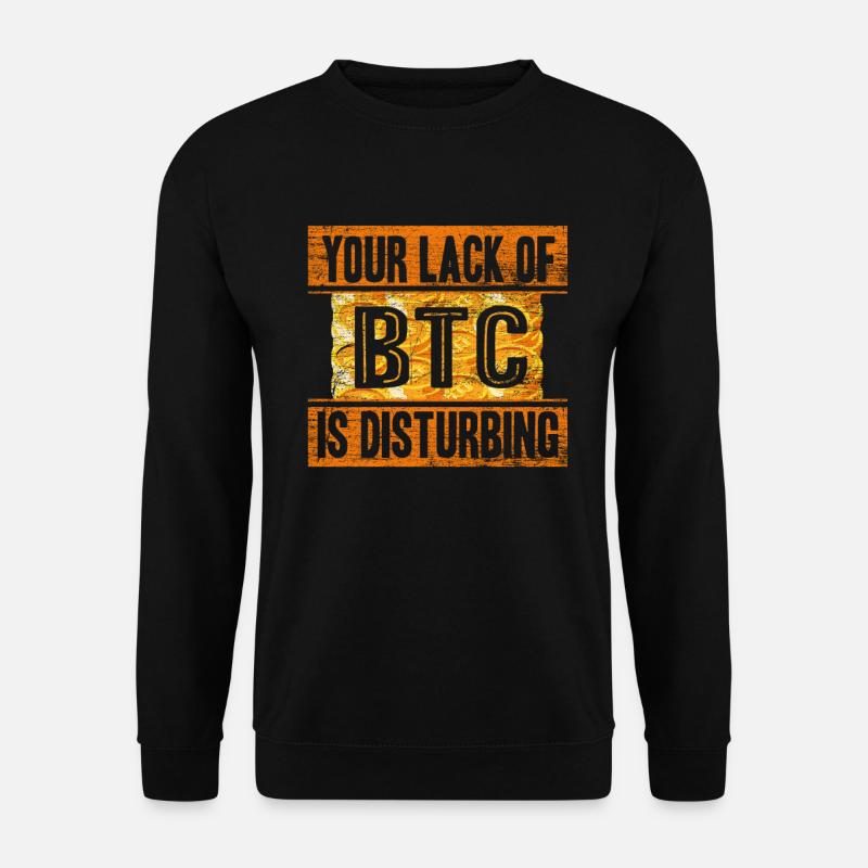 Bitcoin - Unisex Sweatshirt - black