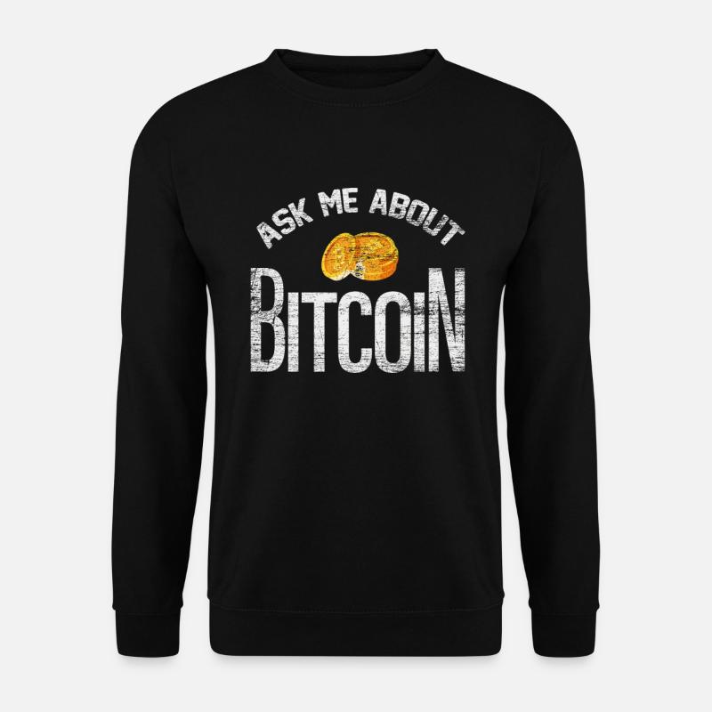 Bitcoin - Unisex Pullover - Schwarz