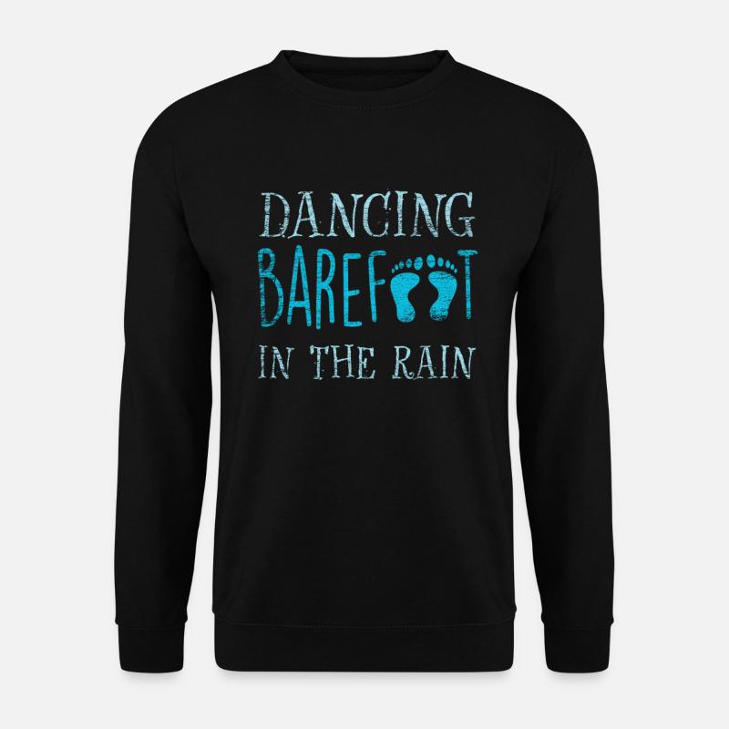 Barfuß tanzen - Unisex Pullover - Schwarz