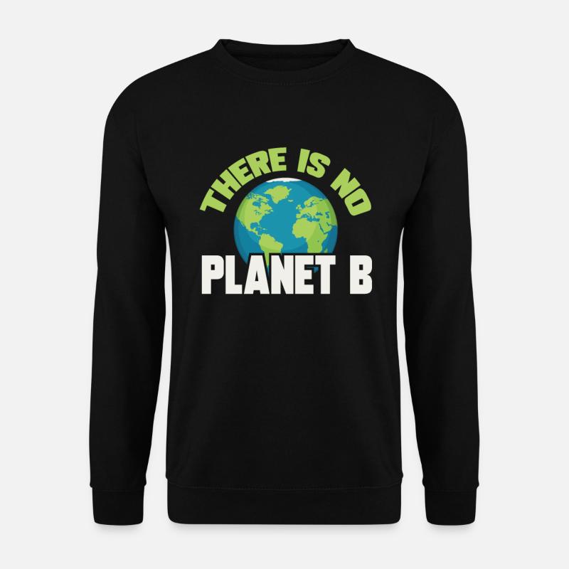 Climate change Climate protection - Unisex Sweatshirt - black
