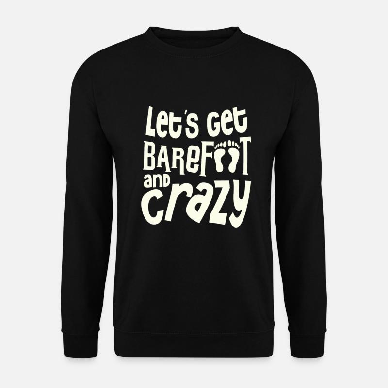 barefoot - Unisex Sweatshirt - black