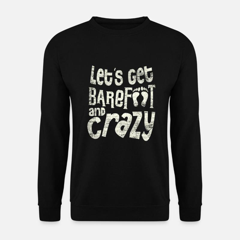 Barfuß - Unisex Pullover - Schwarz