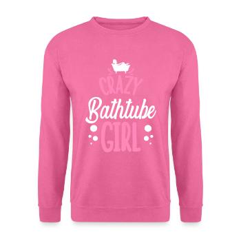 Bath tub - Unisex Sweatshirt - pink - Front