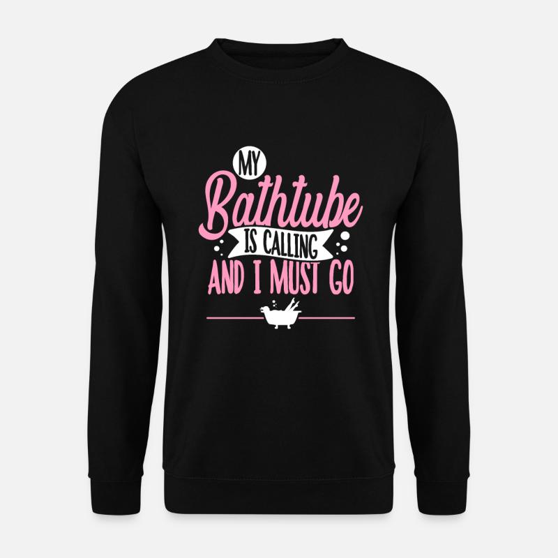 bathtub - Unisex Sweatshirt - black
