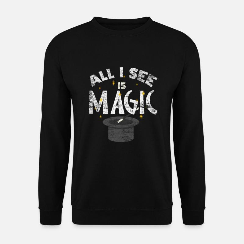 Magic magician - Unisex Sweatshirt - black