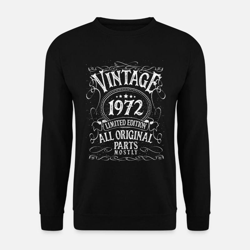 Geburtstag Jahrgang 1972 - Unisex Pullover - Schwarz