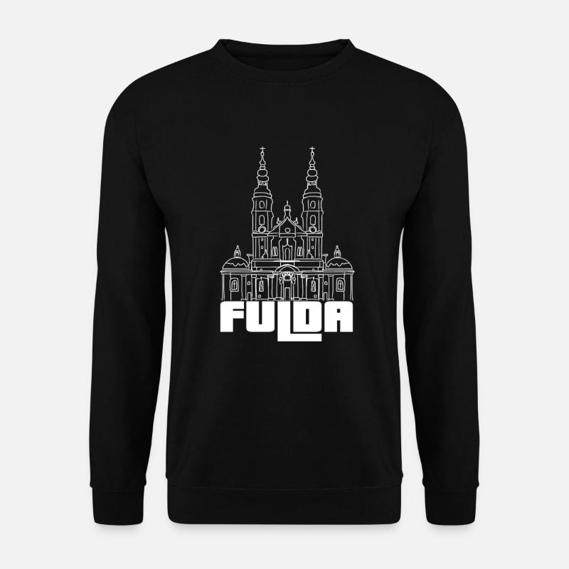 Fulda - Meine Stadt - - Heimat - Unisex Pullover - Schwarz