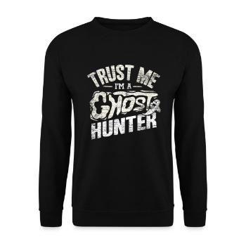 Ghostbusters - Unisex Sweatshirt - black - Front - Alina (178cm) & Michal (187cm)
