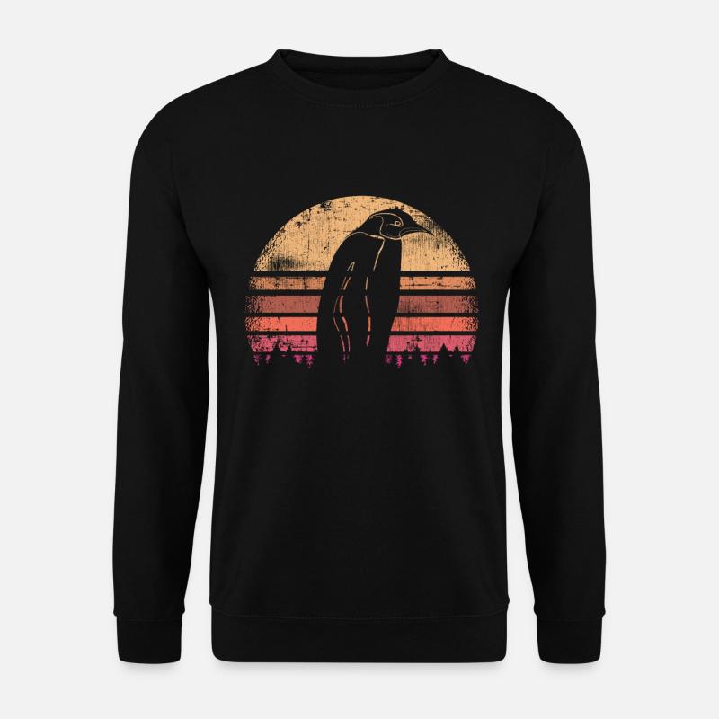 Pinguin - Unisex Pullover - Schwarz