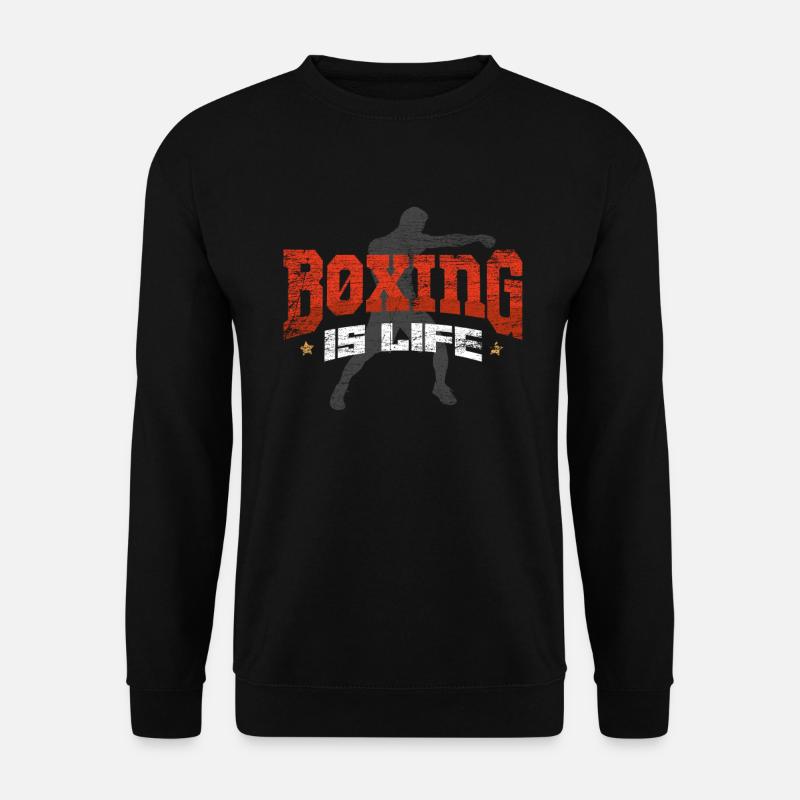 Boxeurs de boxe - Sweat-shirt Unisexe - noir