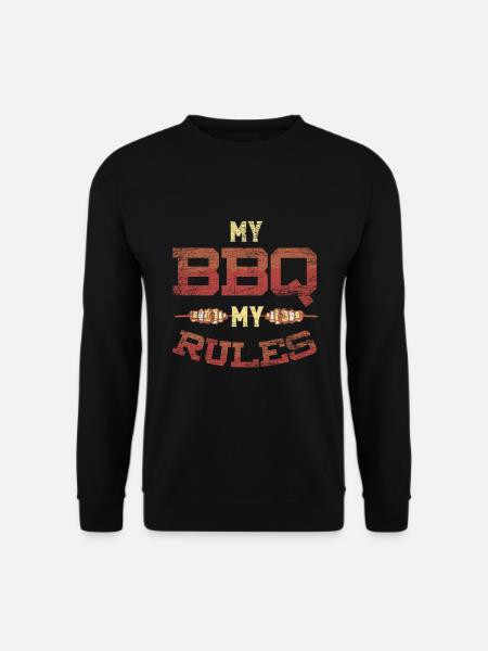 Grillen - Unisex Pullover - Schwarz