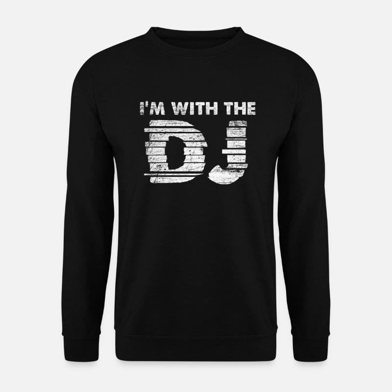 DJ Party - Unisex Pullover - Schwarz