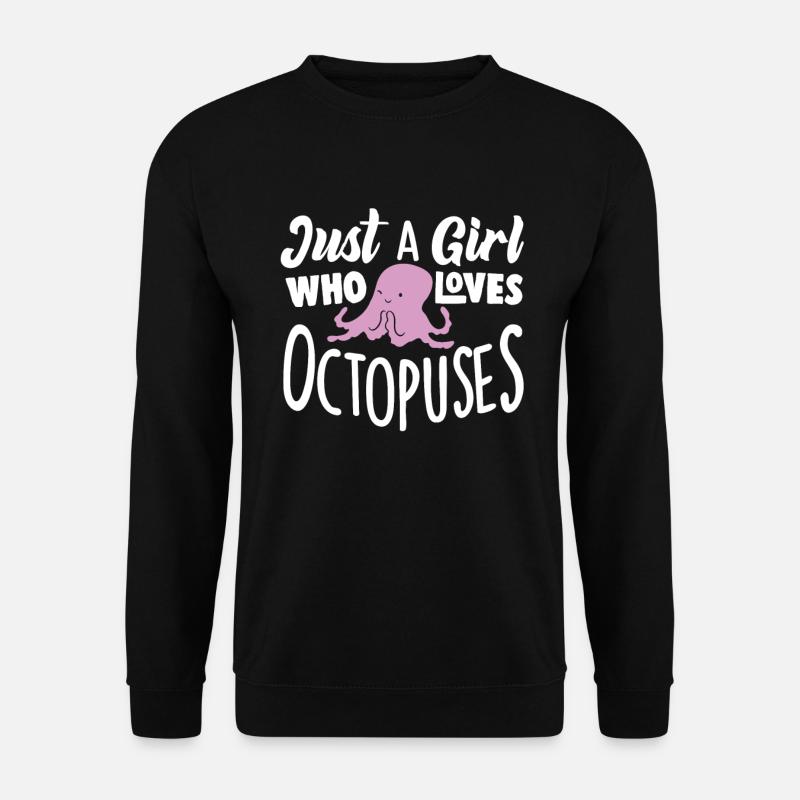 Octopus - Unisex Sweatshirt - black