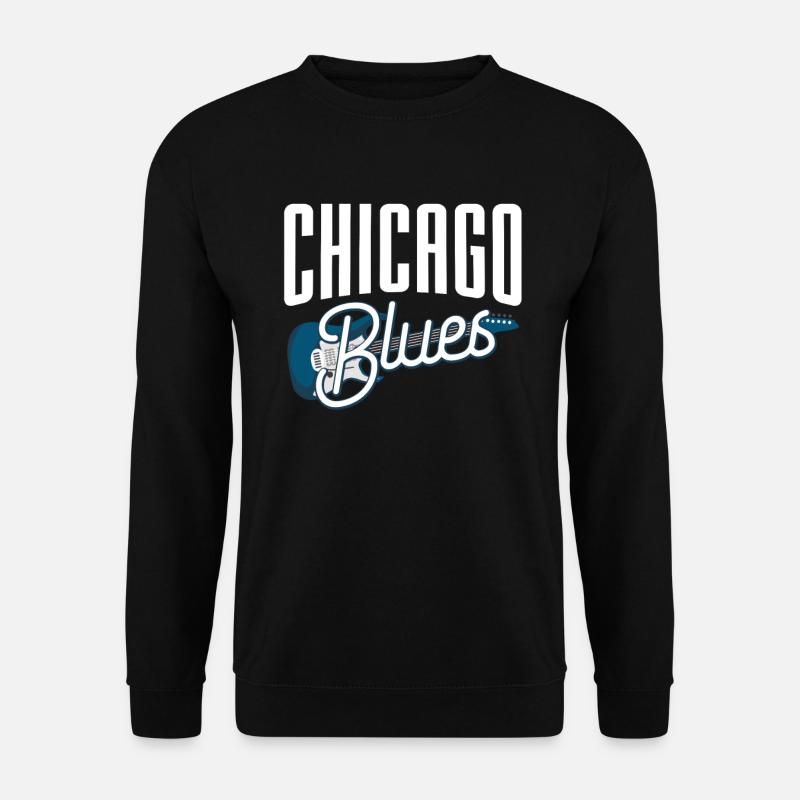 Blues guitar - Unisex Sweatshirt - black