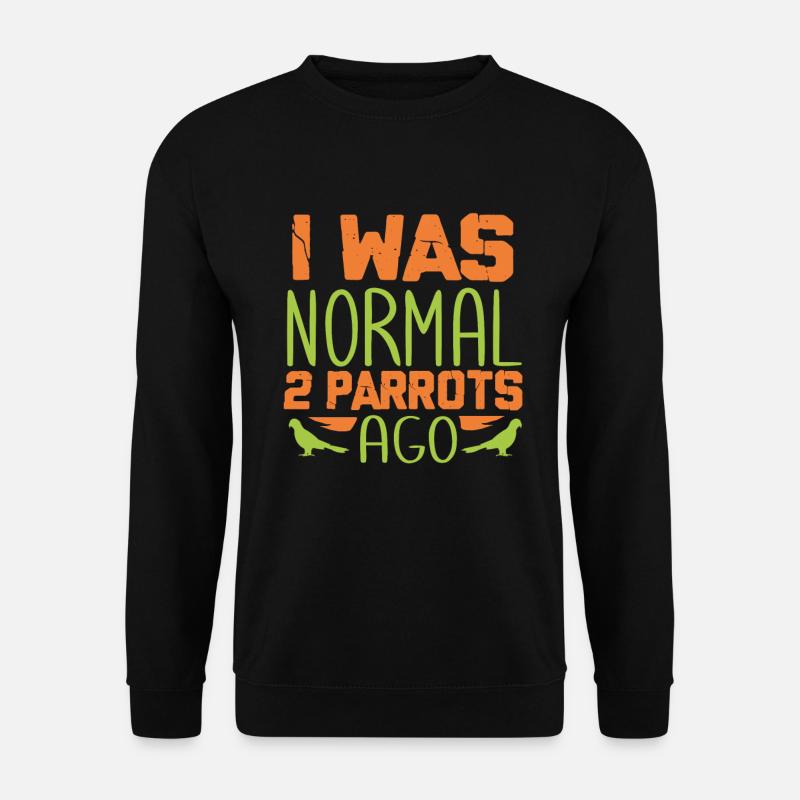 Papagei - Unisex Pullover - Schwarz
