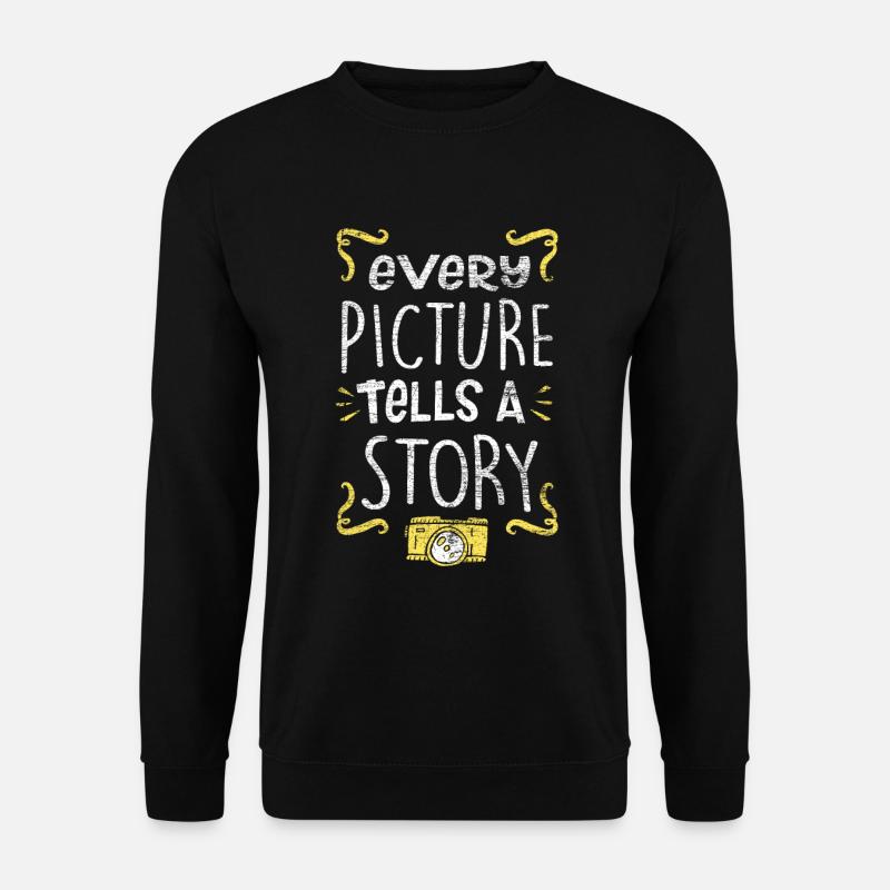 Photographer camera - Unisex Sweatshirt - black