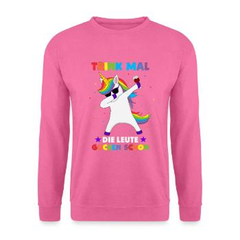 Bachelorette party buvant des toasts - Sweat-shirt Unisexe - rose - Devant