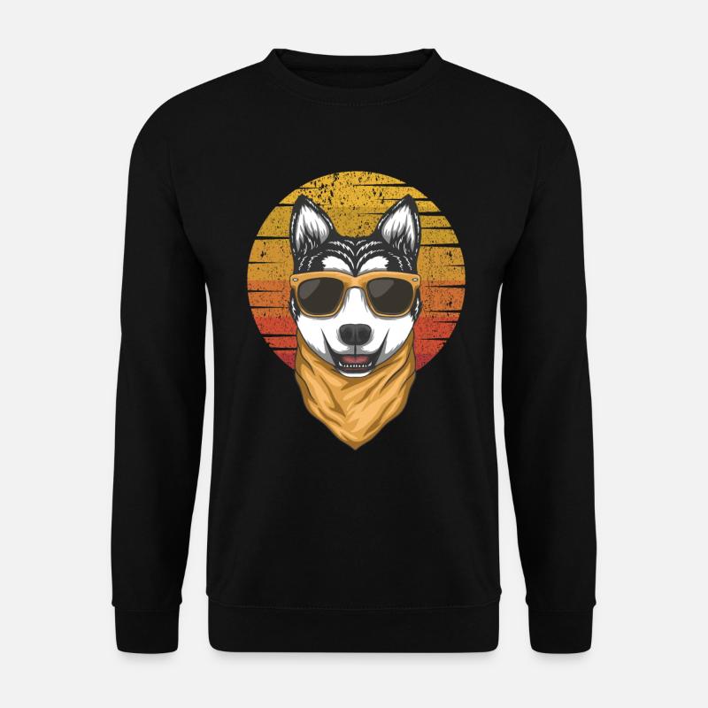Husky - Unisex Pullover - Schwarz
