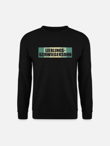 Lieblings Schwiegersohn Geschenkidee - Unisex Pullover - Schwarz