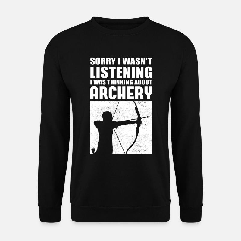 Tir à l'arc | cadeau - Sweat-shirt Unisexe - noir