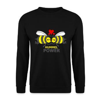 HUMMEL - Unisex Pullover - Schwarz - Vorne - Alina (178cm) & Michal (187cm)