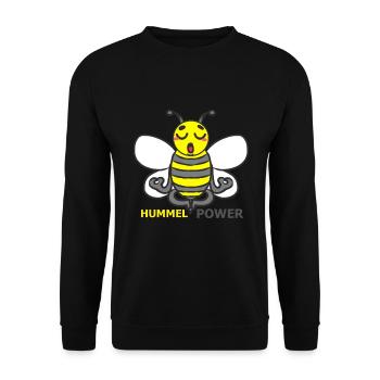 HUMMEL - Unisex Pullover - Schwarz - Vorne - Alina (178cm) & Michal (187cm)