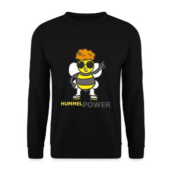 HUMMEL - Unisex Pullover - Schwarz - Vorne - Alina (178cm) & Michal (187cm)