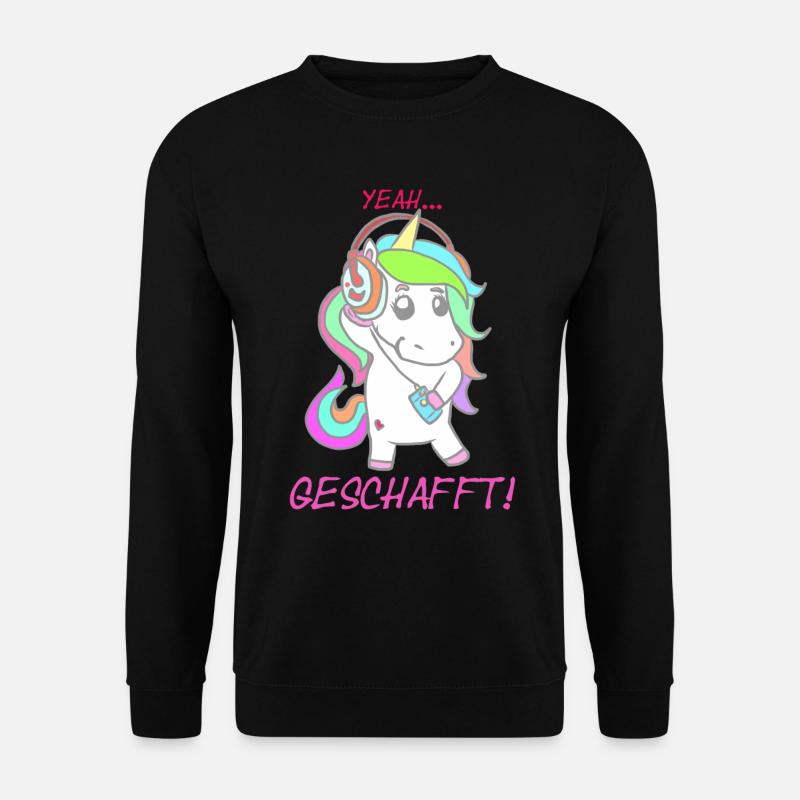 Geschafft - Unisex Pullover - Schwarz