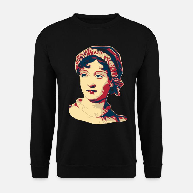 Jane Austen - Unisex Sweatshirt - black
