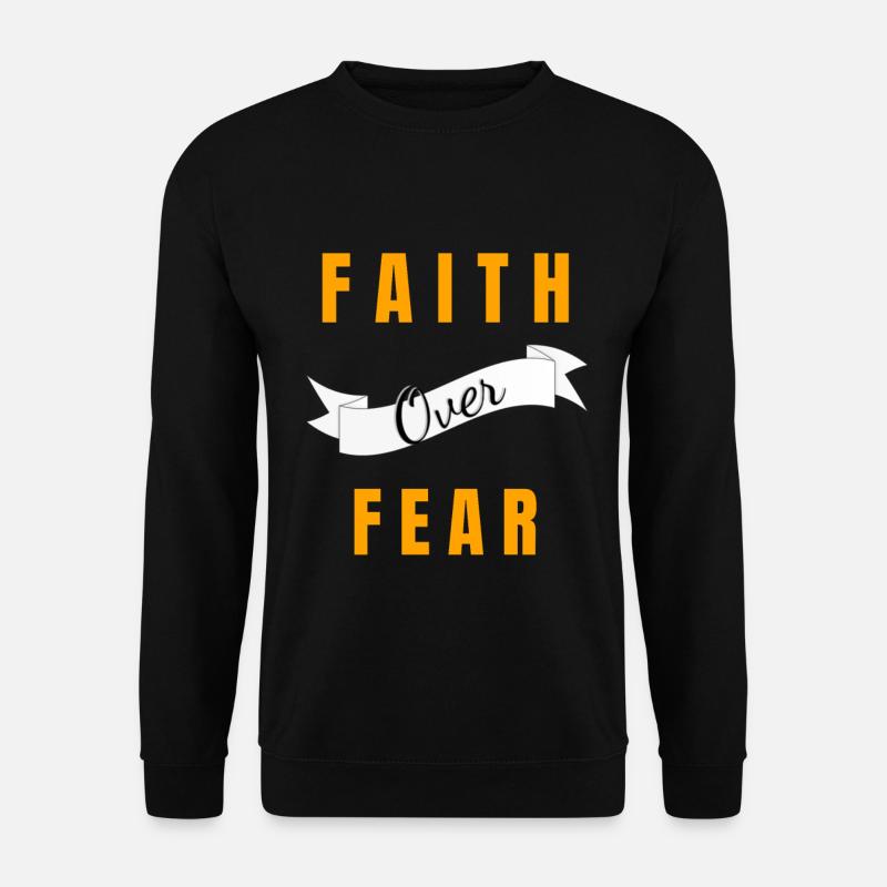 Christliche Kleidung Christliche Kleidung - Unisex Pullover - Schwarz