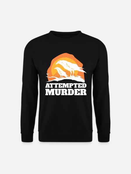 Literatur T-Shirt Perfekt Für Alle, Die Drama - Unisex Pullover - Schwarz