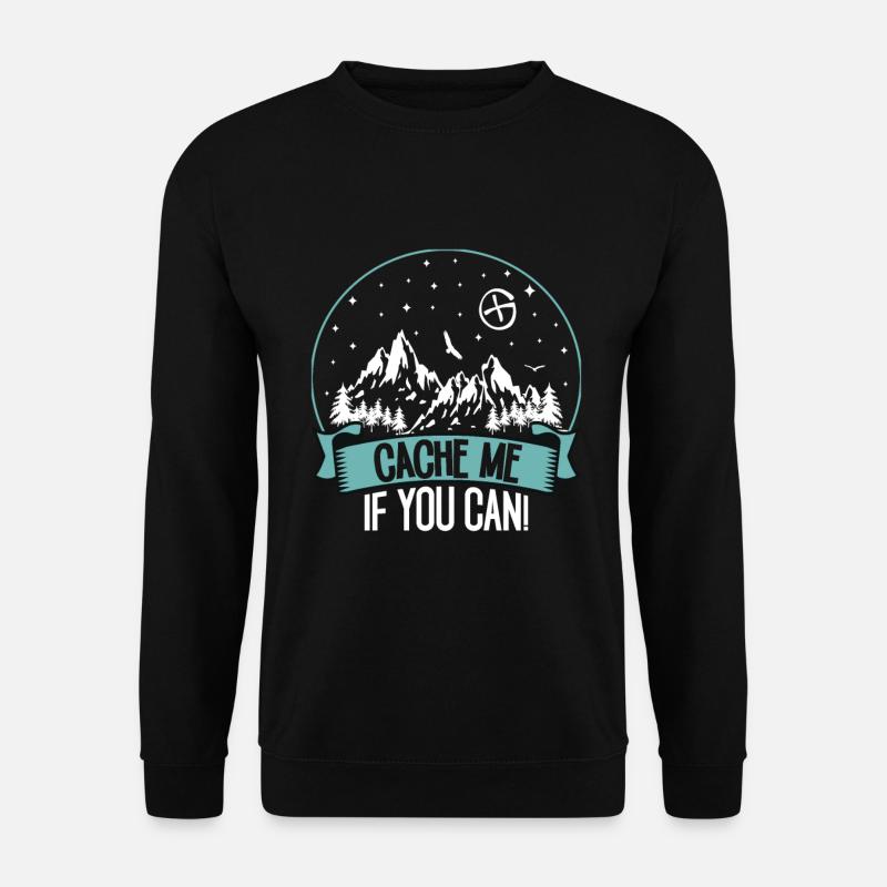 Cache-moi if you can - Sweat-shirt Unisexe - noir