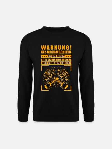 Kfz-Mechatroniker | Kfz-Mechaniker Beruf Geschenk - Unisex Pullover - Schwarz