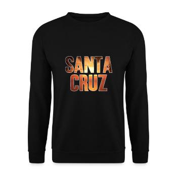 Santa Cruz - Unisex Sweatshirt - black - Front - Alina (178cm) & Michal (187cm)