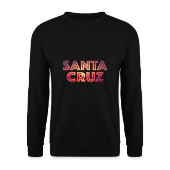 Santa Cruz - Unisex Pullover - Schwarz - Vorne - Alina (178cm) & Michal (187cm)