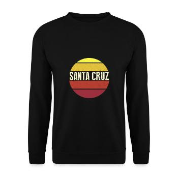 Santa Cruz - Unisex Pullover - Schwarz - Vorne - Alina (178cm) & Michal (187cm)