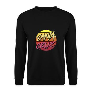 Santa Cruz - Unisex Pullover - Schwarz - Vorne - Alina (178cm) & Michal (187cm)