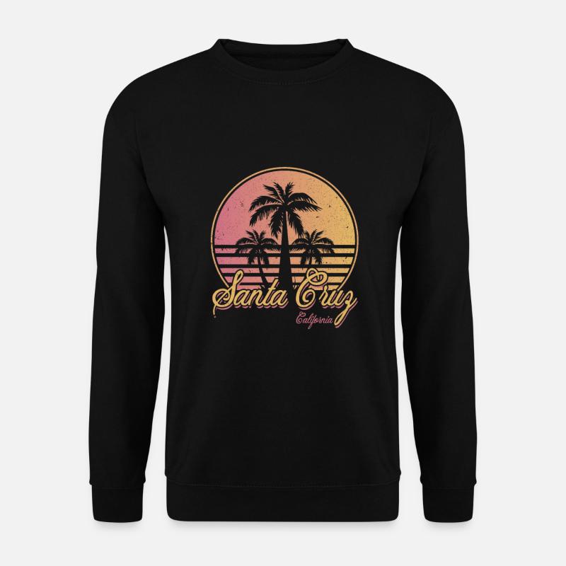 Santa Cruz California - Unisex Pullover - Schwarz