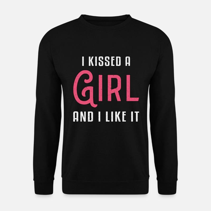 Lesbian LGBT Rainbow Gift - Unisex Sweatshirt - black