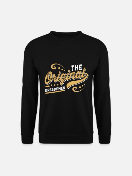 The original Dresdener - Unisex Pullover - Schwarz