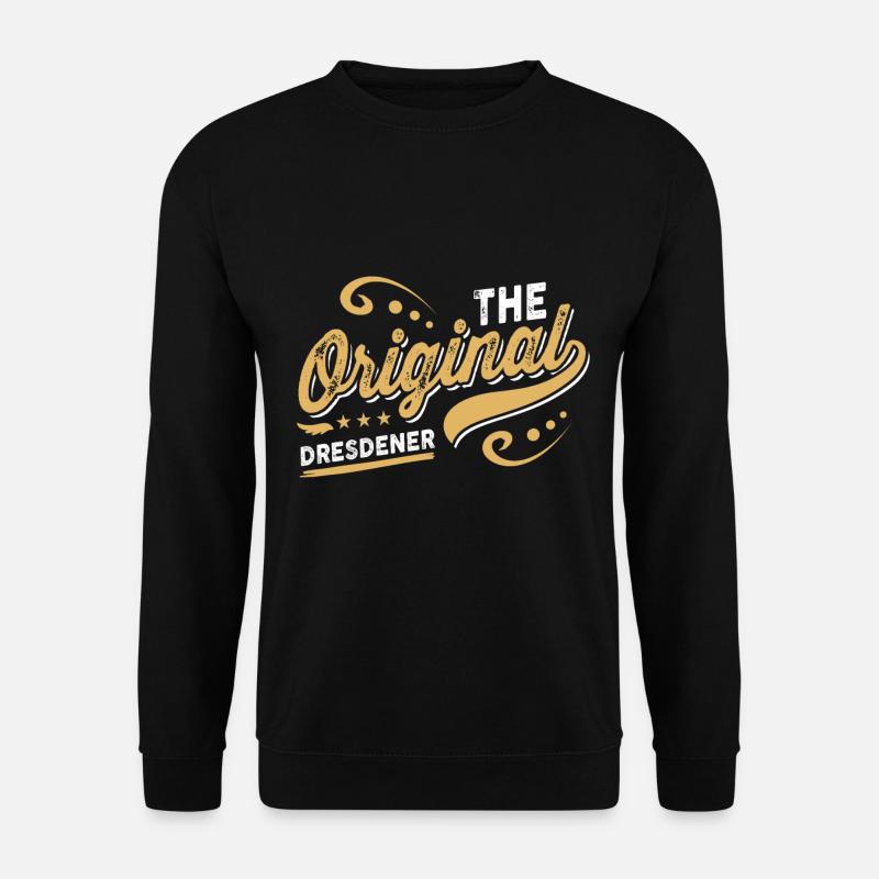 The original Dresdener - Unisex Pullover - Schwarz