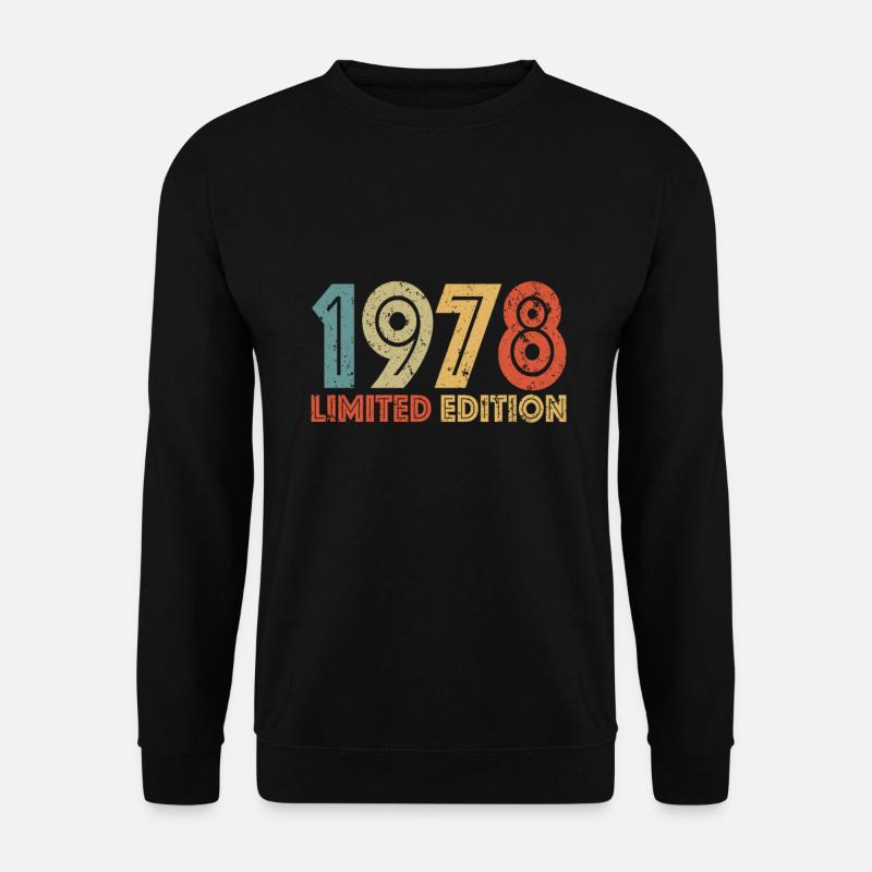 Limited Edition 1978 - Unisex Pullover - Schwarz
