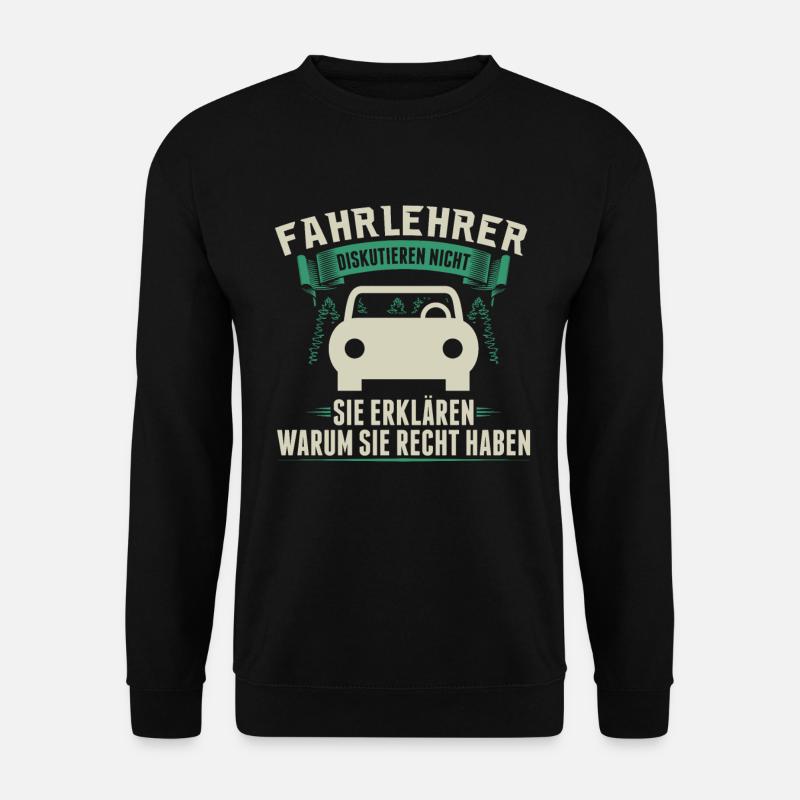Moniteur de conduite | Auto-école d’auto-école cadeau - Sweat-shirt Unisexe - noir