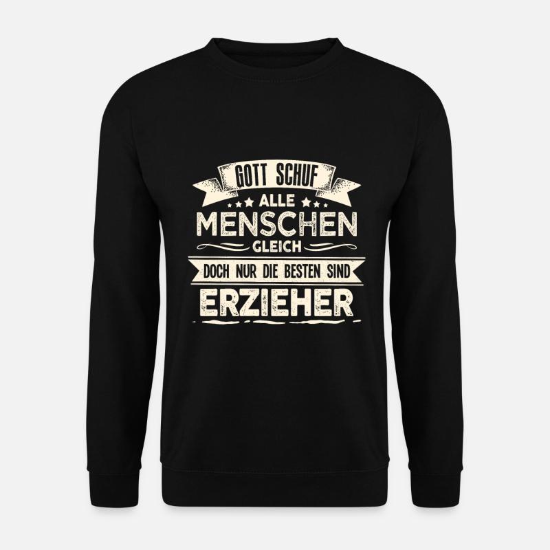 Erzieher Kindergarten - Unisex Pullover - Schwarz
