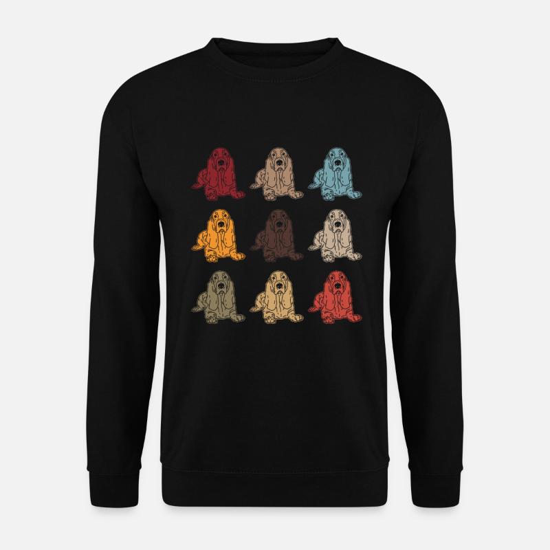 Basset Hound | Hundebesitzer Hund Geschenk - Unisex Pullover - Schwarz