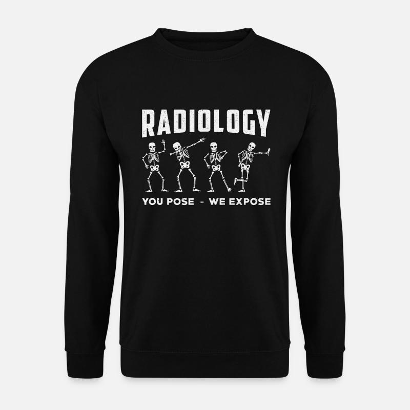 Röntgentechniker Radiologie Tech Rad Geschenk - Unisex Pullover - Schwarz