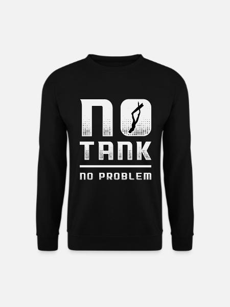Freitaucher Freitauchen Apnoe Tauchen Geschenkidee - Unisex Pullover - Schwarz