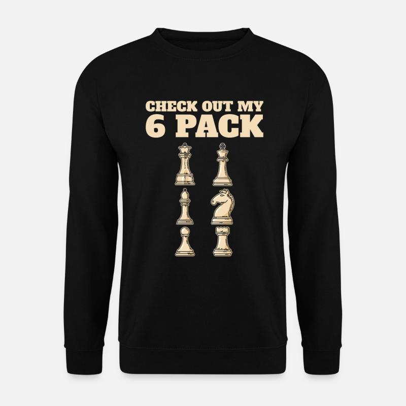 Pièce d’échecs - Sweat-shirt Unisexe - noir